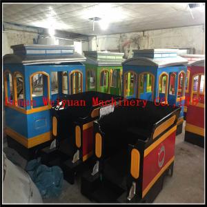 China 4 couches 20 seats Attraction Park Amusement Park Ride Carnival Game Electric Trackless Train on sale