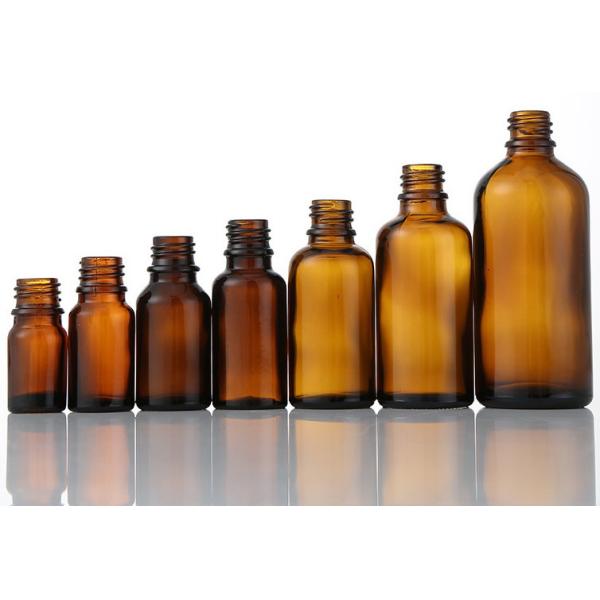 Light Touch Empty Oil Dropper Bottle , 80ml / 100ml Glass Bottles With Pump