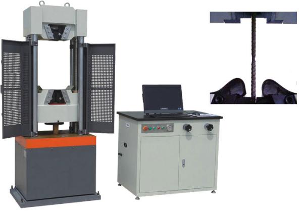 Quality Hydraulic Universal Tensile Testing Machine Computer Software Display Manual Loading for sale