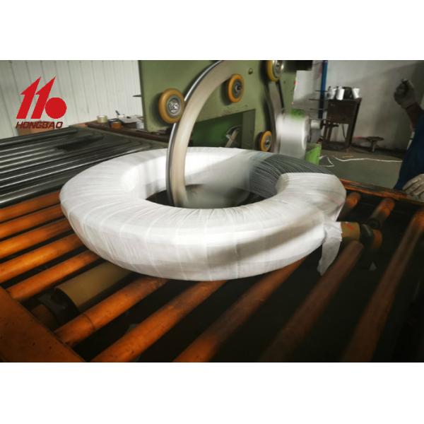 Welded Steel Bundy Tube , Low Carbon Single Wall Steel Tube Round Coil
