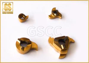 High Precision Tungsten Carbide Inserts , Carbide Threading Inserts YT14