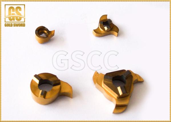 Quality High Precision Tungsten Carbide Inserts , Carbide Threading Inserts YT14 for sale