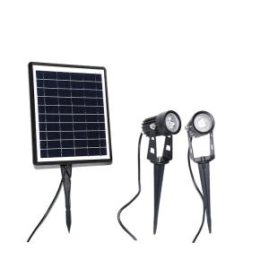 Waterproof IP65 Solar Landscape Spotlights For Landscape Garden Yard