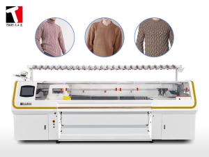 5G Computerized Flat Knitting Machine high speed 1.2M/S With Dual System