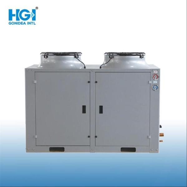Quality 3P / 380V / 50Hz Commercial Compression Cooler Condensing Unit High Efficiency for sale