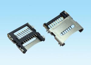 Buy cheap Full Plastic T Flash Memory Card Connector Ticket Collector 8 Pin Active Status product