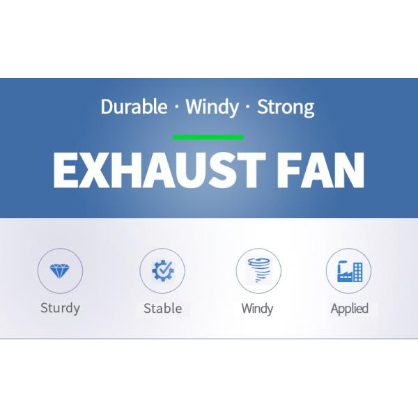 50 Inch Box Type Poultry Ventilation Exhaust Fan With Good Operation 36 42 48 54 " Inch 900 1060 1220 1380 mm Factory Greenhouse Poultry Farm Chicken House Ventilation Exhaust Fan