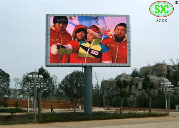 Quality DIP346 IP65 Large Stadium LED Display , Outdoor LED Screen With CE Approved for sale