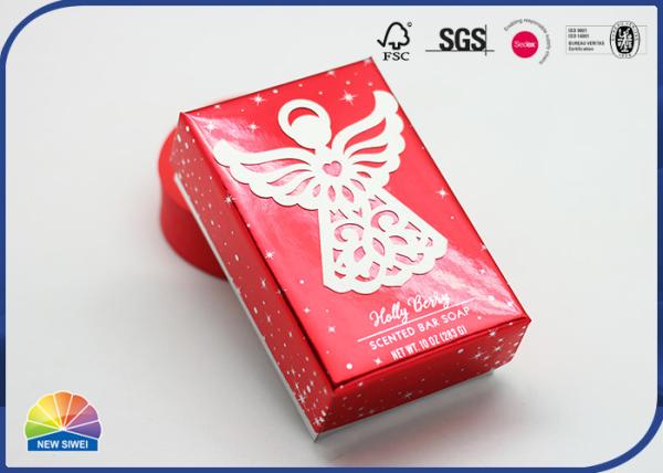 Quality Silver Paper Cardboard Box Present Packaging Customized UV Print for sale