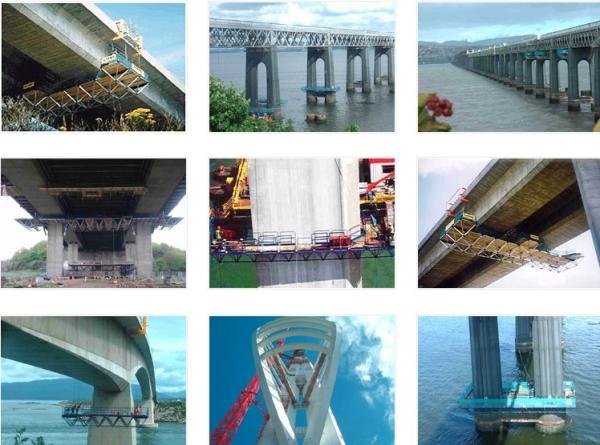 Quality Underdeck Steel Movable Scaffolding System in Bridge Construction for sale