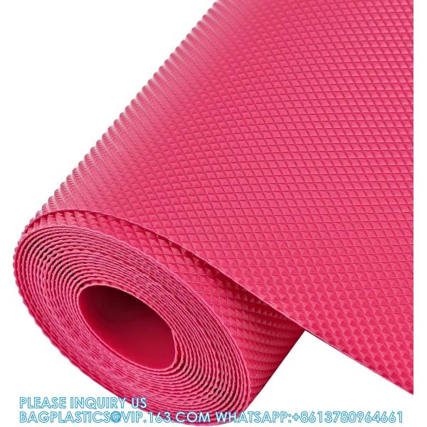 Kitchen Shelf Liner Drawer Liners, Non-Adhesive Refrigerator Liners Waterproof Fridge Mats With Strong Durable