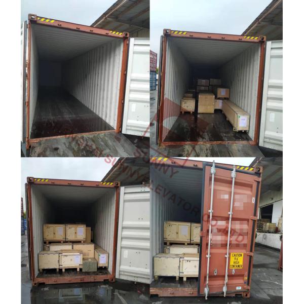 VVVF Control System Hospital Bed Elevator 800KG - 2000kg With Deceleration Device