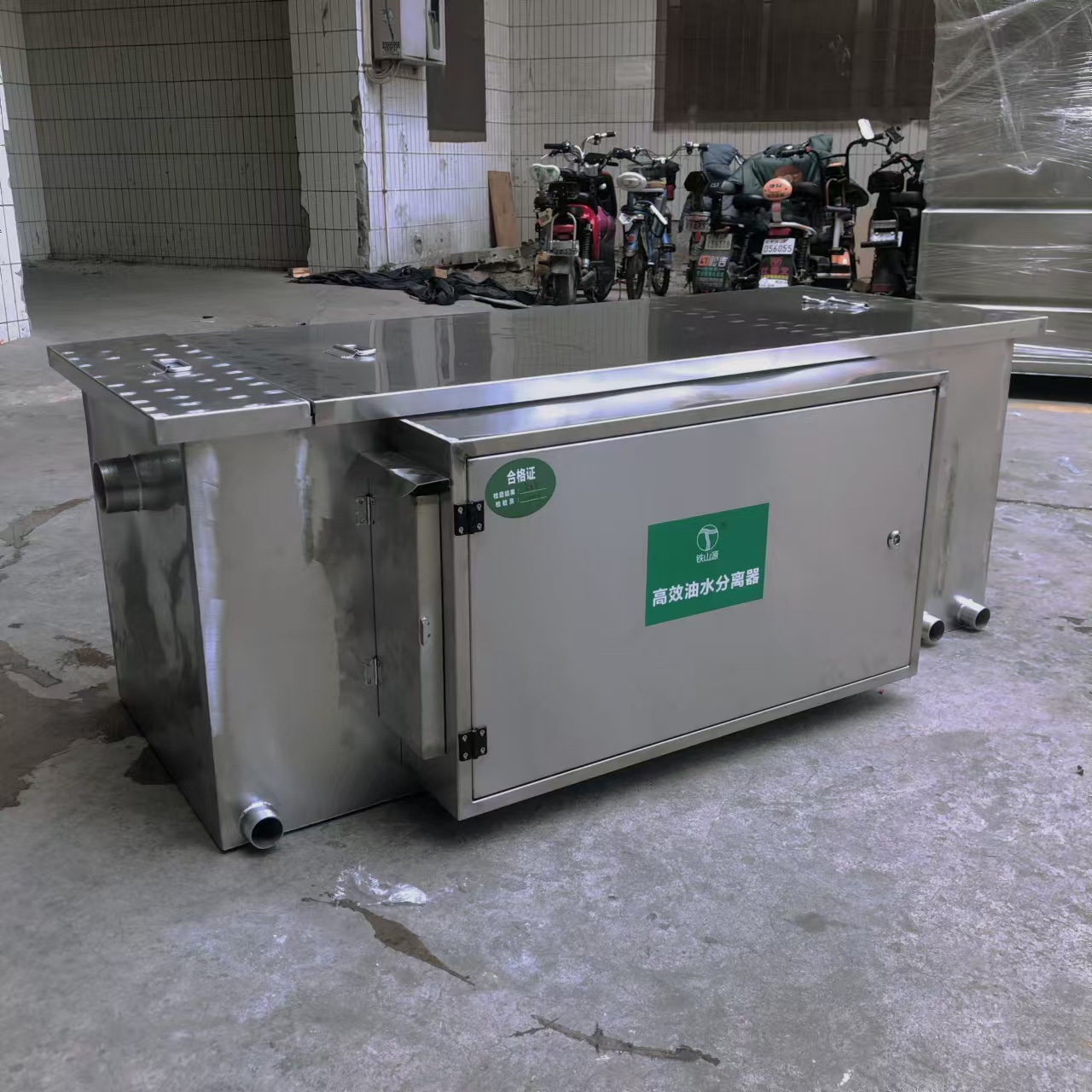 Rectangle Shaped Sink Container For 1.5-30 Grease Trap And Oil-Water Separator At Reasonable Cost