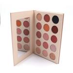 17*12*3cm Waterproof Natural Glitter Eyeshadow Palette With Morror