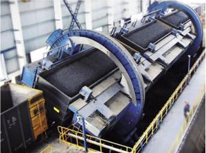 Buy cheap Steel Wagon Unloading System Rotary Wagon Tippler Bulk Materials Handling product