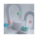Recyclable 18mm Colorful Globular Screw Plastic Cap For Bottle Custom Order