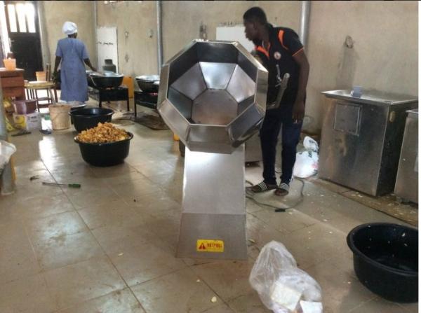 Quality stainless steel octagonal type  flavor mixer machine MCFM series for plantain potato chips nuts snack for sale