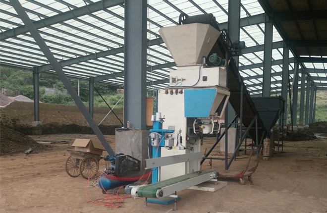 Multifunction Vertical 50kg Mix Fertilizer Packing Machine