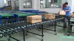 Flexible Expandable Motorized Rubber Coated Roller Conveyor,Loading Unloading