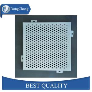 Buy cheap 3004 Irregular Shape Custom Aluminum Panels Perforated Alloy Sheet With Artistic Hole product