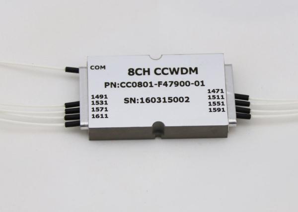 1 x 8 CWDM optical mux demux Compact Size LC / UPC Connector Type For MUX /