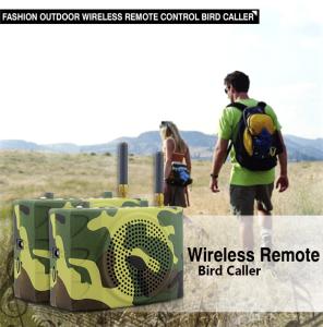 1500 meters remote control outdoor Bird caller hunting speaker with Aquagraphics coating