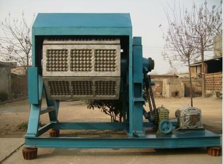 Quality Recycling Egg Tray Manufacturing Machine , Rotary Egg Tray Automatic Machine for sale