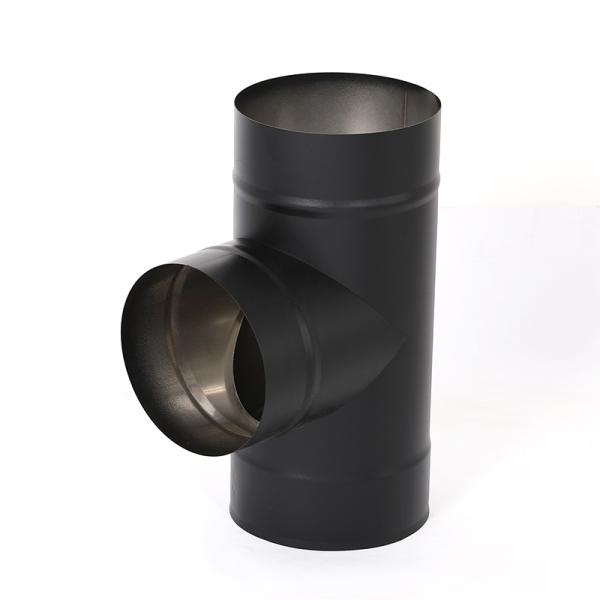 Wood Heater 8 Double Wall Chimney Pipe Decrease Heat Transfer Integrated Design