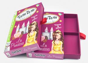 China Custom Printed Cardboard Pen Boxes , Clear Top Cardboard Boxes Non Smell on sale