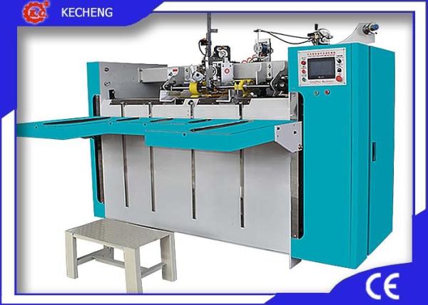 Quality Semi Automatic Corrugated Box Stitching Machine / Double Servo Corrugated Box Stitcher for sale