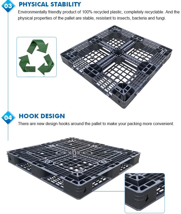 Heavy duty stackable attached lid turnover box, Stackable and nestable plastic shipping tote box for storage or moving