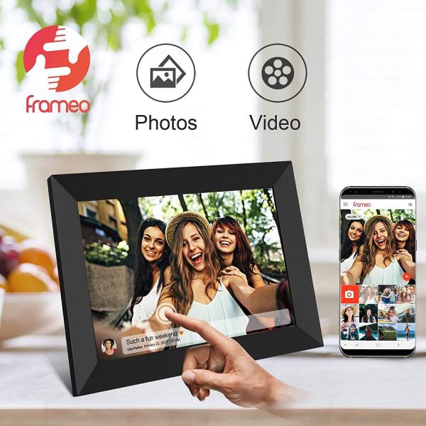 Quality 1280x800 IPS Smart Digital Photo Frame 10.1 Inch Remote Control for sale
