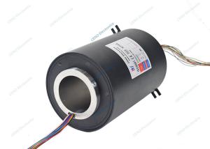 15 Circuits 2A 400V Waterproof Slip Ring With IP68 & Through Bore 75mm