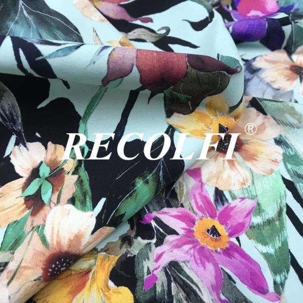 Quality Custom Digital Printing Repreve Swimwear Fabric Oeko Tex Standard 100 for sale