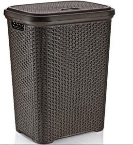 China New fashion design Plastic Laundry Basket Mould with cover on sale