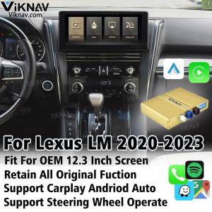 Lexus LM 2020-2023 Linux Steering Wheel Control Interface For Original Car Screen