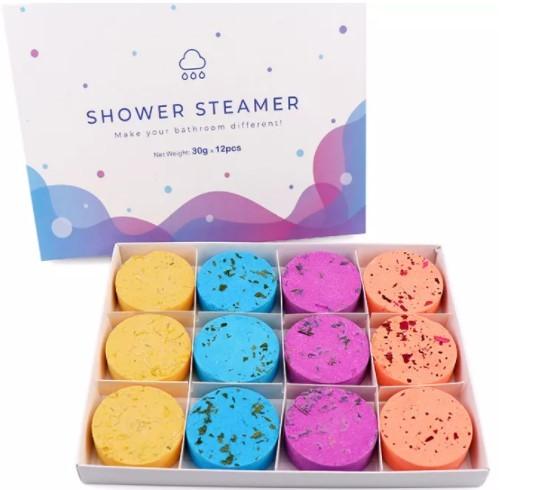 Quality Essential Oil Dried Flower Aromatherapy Shower Tablets for Shower Steamer for sale