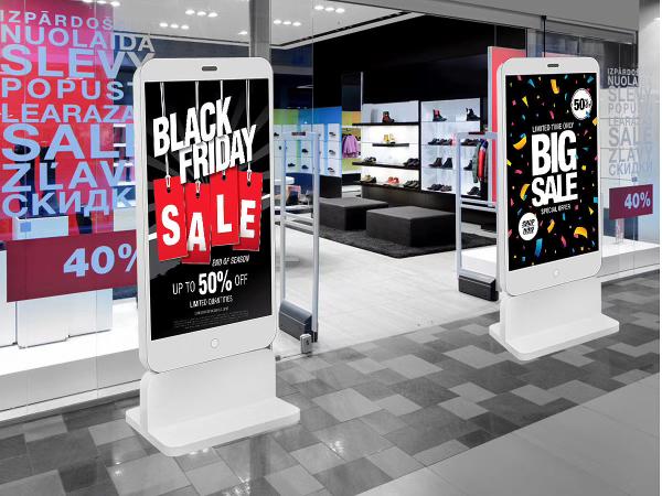 Quality High brightness IP65 Waterproof P5 Full Color Led Billboard/ Advertising Kiosk for sale