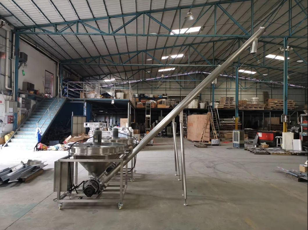 Grain Screw Auger Conveyor for Transporting Feeding Stainless Auger Feeder