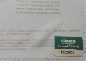 Buy cheap Two Side Coating Fusible Woven Interlining And Interfacing Good Handfeeling product