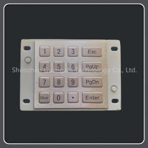 China Access Control Metal Numeric Keypad Long Service Life Ip65 Waterproof Grade on sale