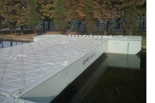 Quality Temporary Mobile Dock Floating Water Bridge Temporary Floating Bridge for sale