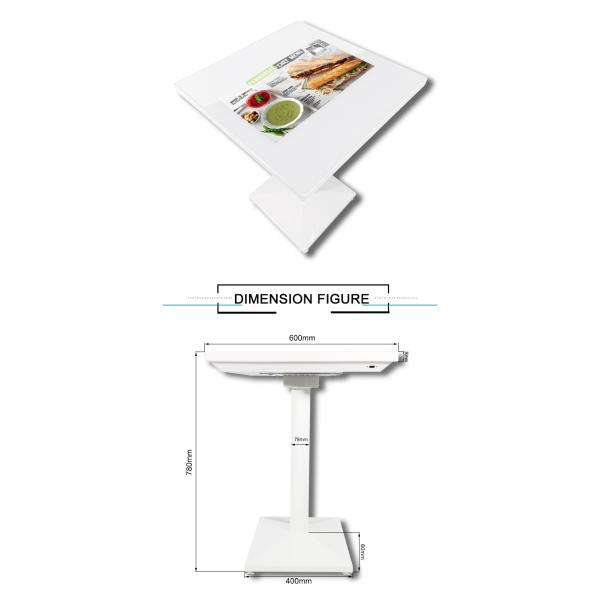 Anti Interference 21.5" 1920x1080P Smart Touch Coffee Table Digital