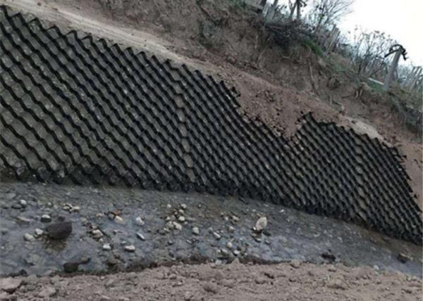 Quality Stabilize Highway Textured 1.6mm Geocell Road Construction for sale