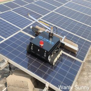 WLS-7 Solar Panel Cleaning Robot with Lithium Battery and 1100 mm Width Rolling Brush