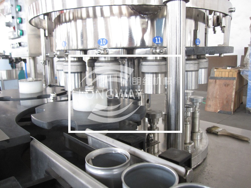 High Speed Zhangjiagang New Design Customized Juice Beverage Canning machine