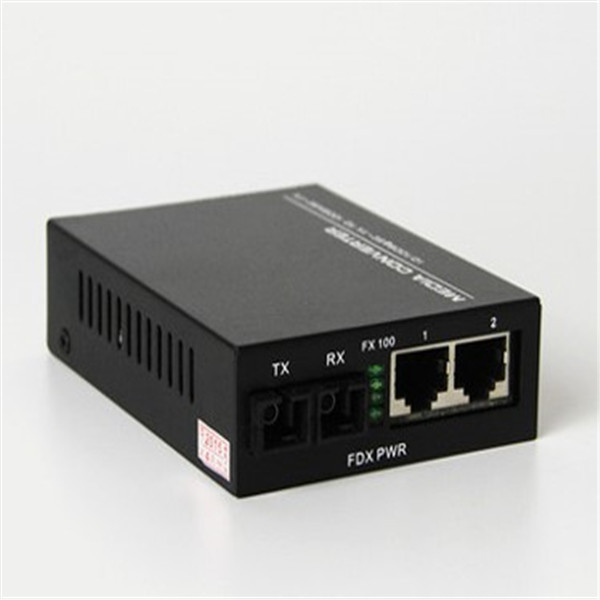 auto adaptive Fiber Media Converter 100M Optical Fiber Transceiver