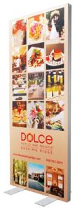 Single Sided SEG Fabric Frames Advertising Light Box 85 * 200 Cm Graphic Size