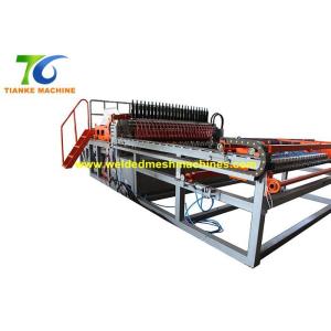 Buy cheap Construction 6mm Wire Fence Making Machine PLC Control 440V 380V product