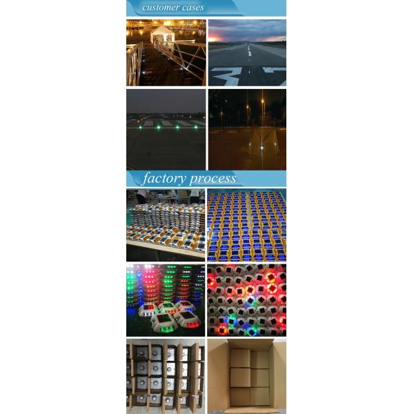 Waterproof Cat Eye Road Reflector LED Outdoor Solar Road Stud Safety Pathway Flash Lamps